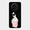 Kpop Love Glass Phone Case And Cover For Realme 12X 5G