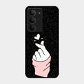Kpop Love Glass Phone Case And Cover For Realme 14X 5G