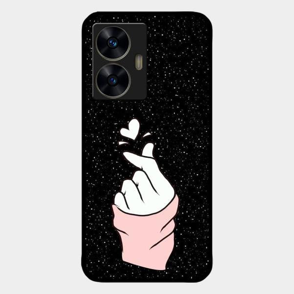 Kpop Love Glass Phone Case And Cover For Realme C55