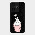 Kpop Love Glass Phone Case And Cover For Redmi 13 5G