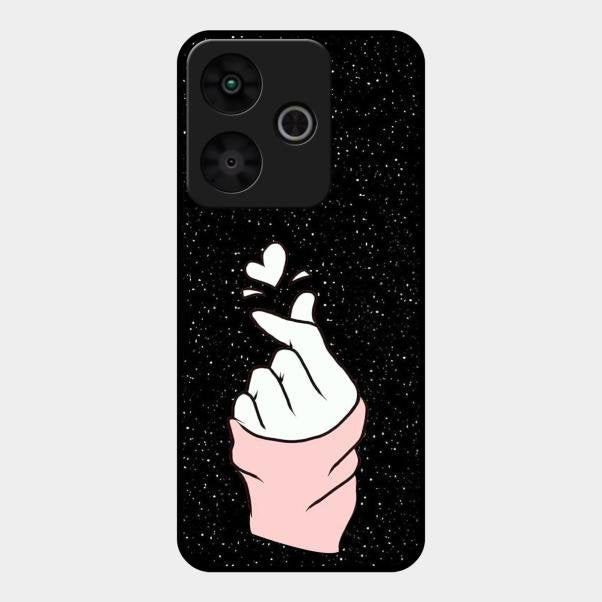 Kpop Love Glass Phone Case And Cover For Redmi 13 5G