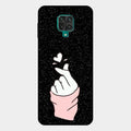 Kpop Love Glass Phone Case And Cover For Redmi Note 10 Lite