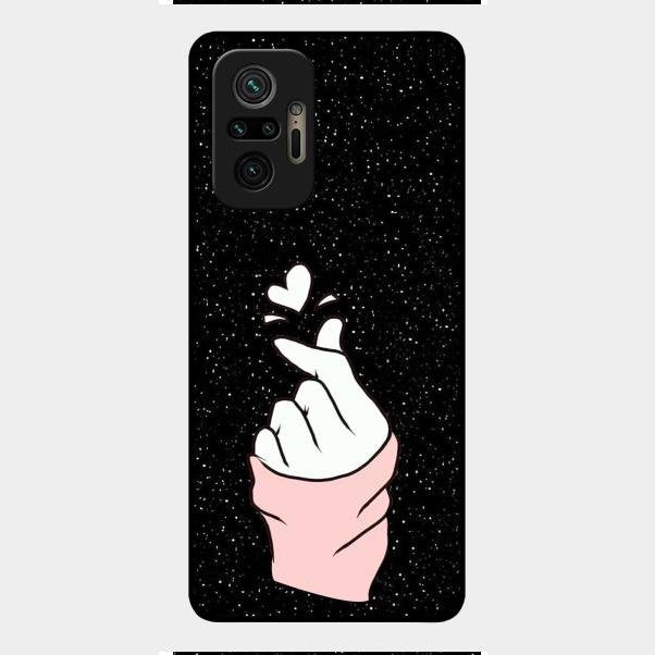 Kpop Love Glass Phone Case And Cover For Redmi Note 10 Pro