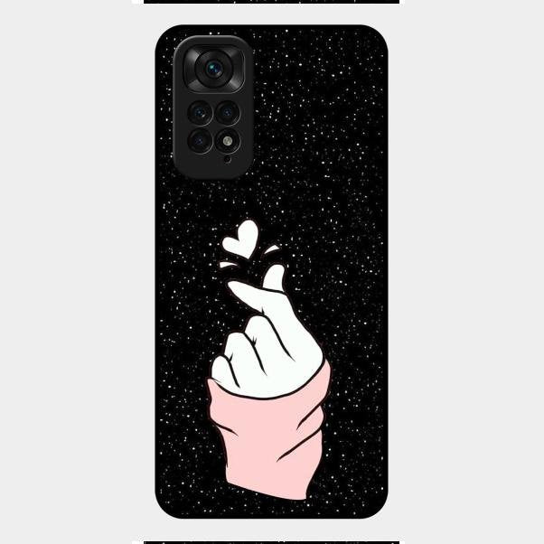 Kpop Love Glass Phone Case And Cover For Redmi Note 11