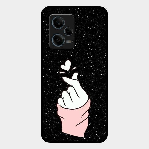 Kpop Love Glass Phone Case And Cover For Redmi Note 12 Pro 5G
