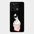 Kpop Love Glass Phone Case And Cover For Redmi Note 13 5G