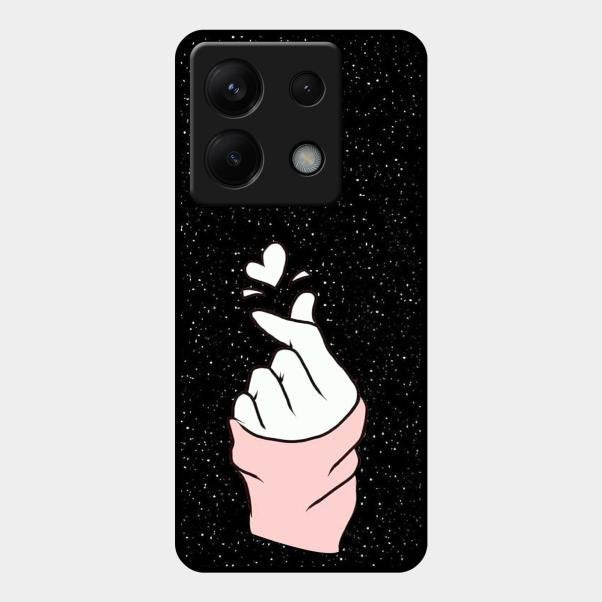 Kpop Love Glass Phone Case And Cover For Redmi Note 13 Pro 5G