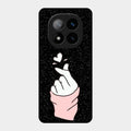 Kpop Love Glass Phone Case And Cover For Redmi Note 14 Pro Plus 5G