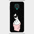 Kpop Love Glass Phone Case And Cover For Redmi Note 9 Pro Max