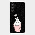 Kpop Love Glass Phone Case And Cover For Samsung Galaxy M55 5G