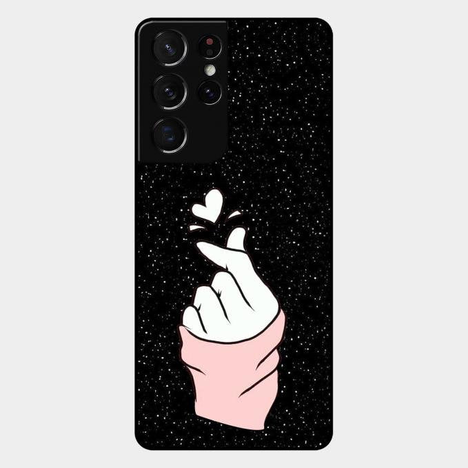 Kpop Love Glass Phone Case And Cover For Samsung Galaxy S21 Ultra