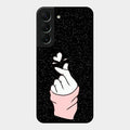 Kpop Love Glass Phone Case And Cover For Samsung Galaxy S22 5G