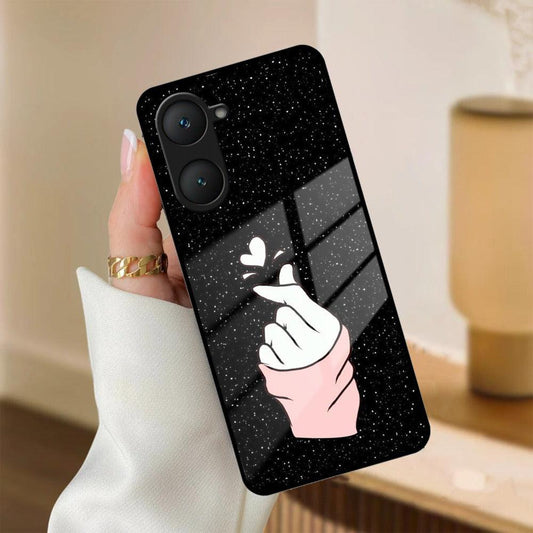 Kpop Love Glass Phone Case And Cover For iQOO