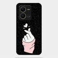 Kpop Love Glass Phone Case And Cover For Vivo V25 5G
