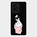 Kpop Love Glass Phone Case And Cover For Vivo V25 Pro 5G