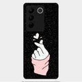 Kpop Love Glass Phone Case And Cover For Vivo V27 Pro 5G