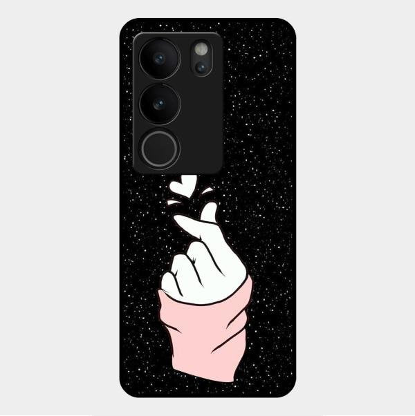 Kpop Love Glass Phone Case And Cover For Vivo V29 Pro 5G
