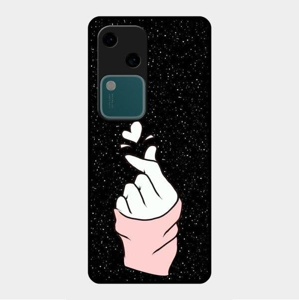 Kpop Love Glass Phone Case And Cover For Vivo V30 5G