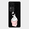 Kpop Love Glass Phone Case And Cover For Vivo V30 Pro 5G