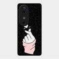 Kpop Love Glass Phone Case And Cover For Vivo V40 5G