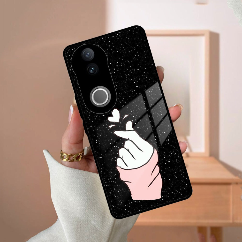 Kpop Love Glass Phone Case And Cover For Vivo