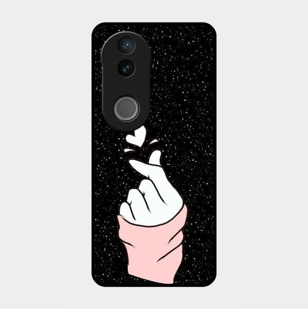 Kpop Love Glass Phone Case And Cover For Vivo V50E 5G
