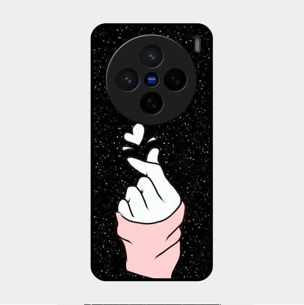 Kpop Love Glass Phone Case And Cover For Vivo X200 5G