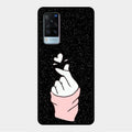 Kpop Love Glass Phone Case And Cover For Vivo X60 5G
