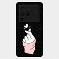 Kpop Love Glass Phone Case And Cover For Vivo X80 Pro 5G