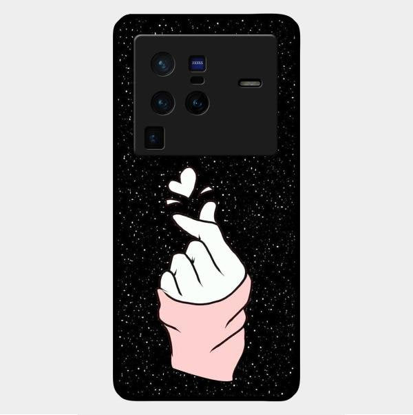 Kpop Love Glass Phone Case And Cover For Vivo X80 Pro 5G