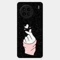 Kpop Love Glass Phone Case And Cover For Vivo X90 5G