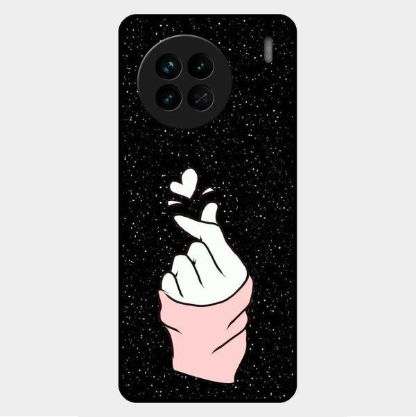 Kpop Love Glass Phone Case And Cover For Vivo X90 5G