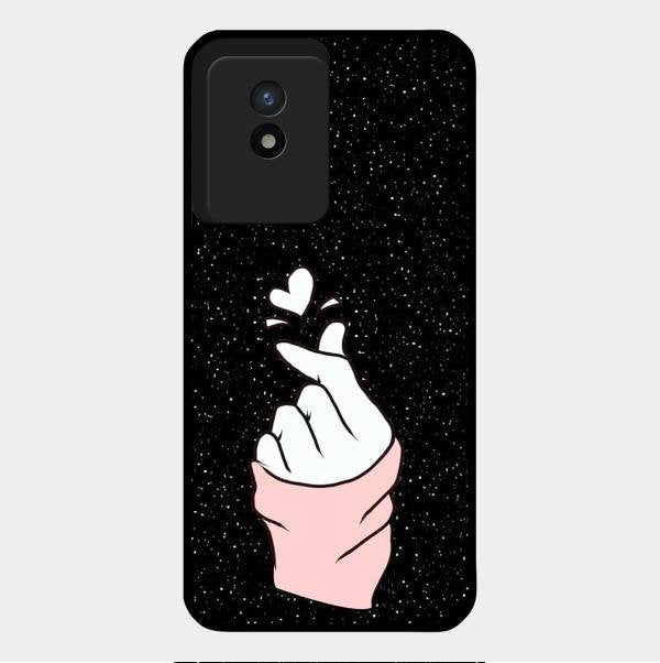 Kpop Love Glass Phone Case And Cover For Vivo Y02T