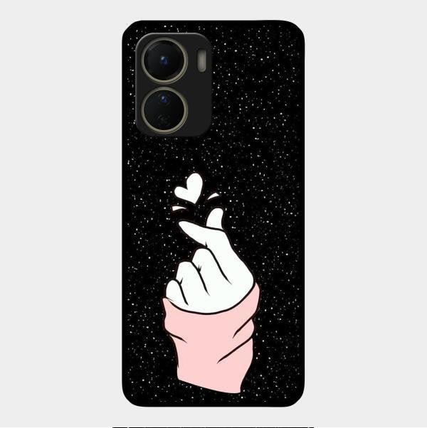 Kpop Love Glass Phone Case And Cover For Vivo Y16