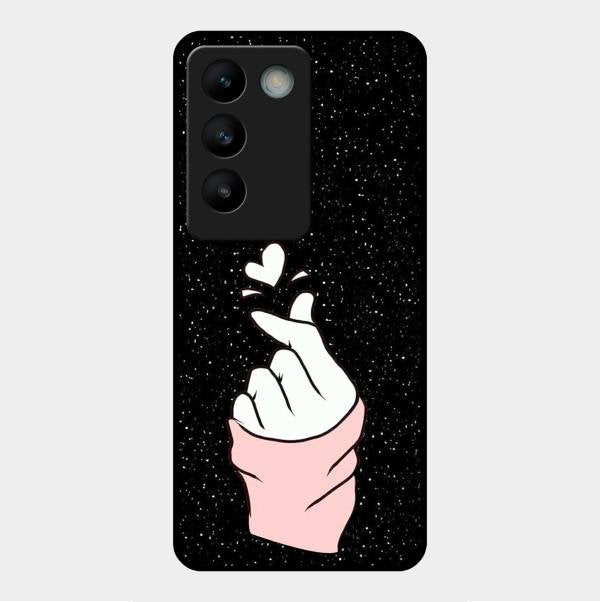 Kpop Love Glass Phone Case And Cover For Vivo Y200E 5G