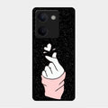 Kpop Love Glass Phone Case And Cover For Vivo Y300 Plus 5G