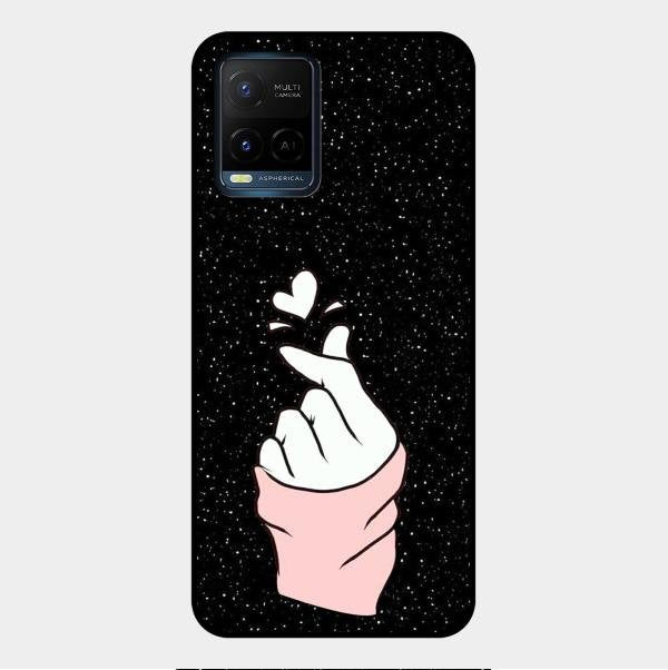 Kpop Love Glass Phone Case And Cover For Vivo Y33S