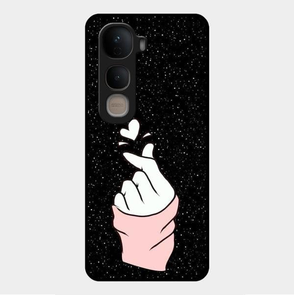 Kpop Love Glass Phone Case And Cover For Vivo Y400 5G
