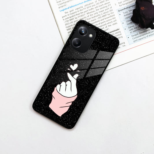 Kpop Love Glass Phone Case And Cover For Realme