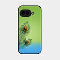 Krishna Mor Pankh Aesthetic Phone Cover For Google Pixel 9A 5G