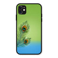 Krishna Mor Pankh Aesthetic Phone Cover For iPhone 11