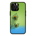 Krishna Mor Pankh Aesthetic Phone Cover For iPhone 13 Pro Max