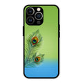 Krishna Mor Pankh Aesthetic Phone Cover For iPhone 13 Pro