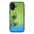 Krishna Mor Pankh Aesthetic Phone Cover For iPhone 17