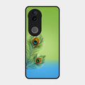 Krishna Mor Pankh Aesthetic Phone Cover For Iqoo Z10R