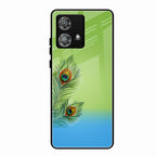 Krishna Mor Pankh Aesthetic Phone Cover For Motorola