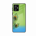 Krishna Mor Pankh Aesthetic Phone Cover For Motorola