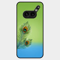 Krishna Mor Pankh Aesthetic Phone Cover For Nothing Phone 2A Plus