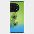 Krishna Mor Pankh Aesthetic Phone Cover For Oneplus 11R 5G