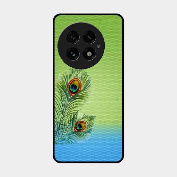 Krishna Mor Pankh Aesthetic Phone Cover For Oneplus 13 5G